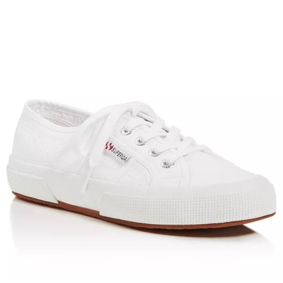 Superga Shoes - Superga Classic Cotu Low Top White Sneakers